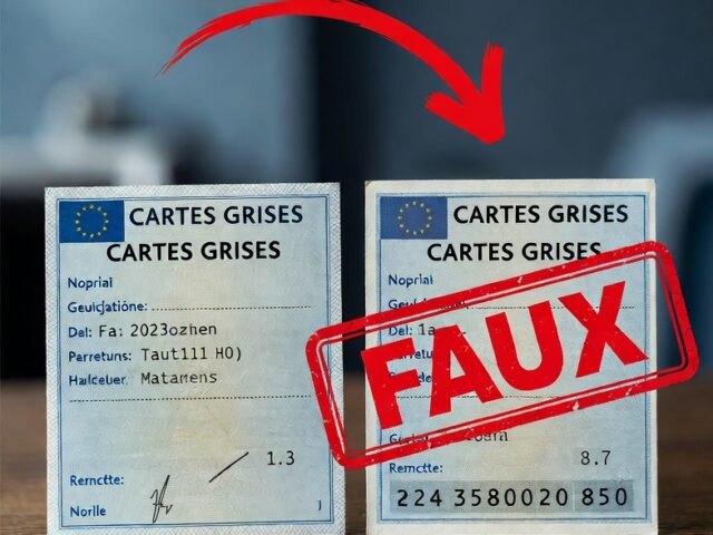 Fraude aux cartes grises